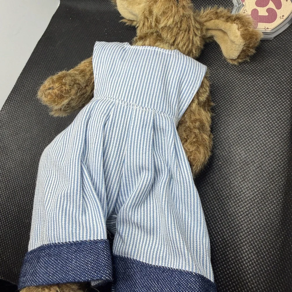 TY Attic Treasures Brewster Dog Plush Vintage Collectible w/ Tag - Picture 3 of 5